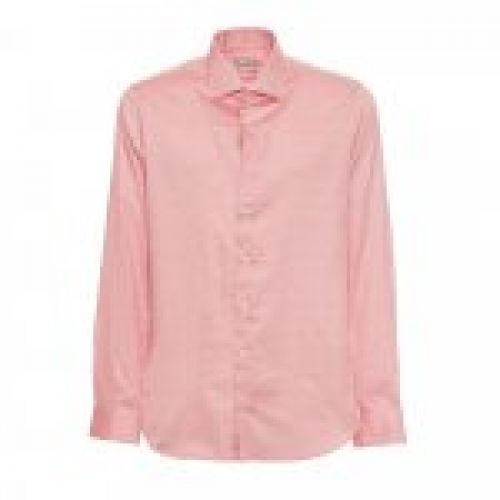camisa michael kors rosa estampada